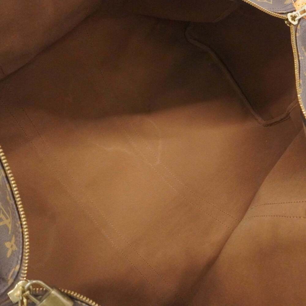 LOUIS VUITTON Brown Monogram Keepall 60 Boston Bag - Picture 4 of 14